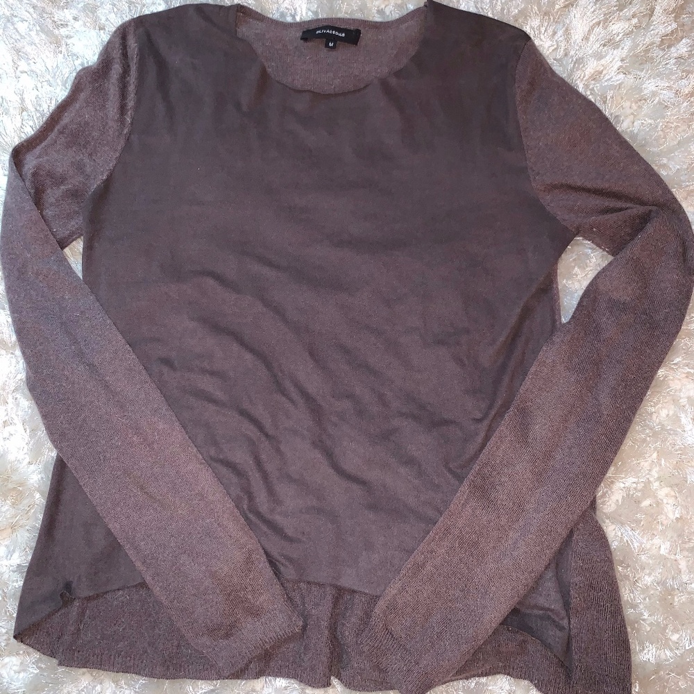 Maroon sweater